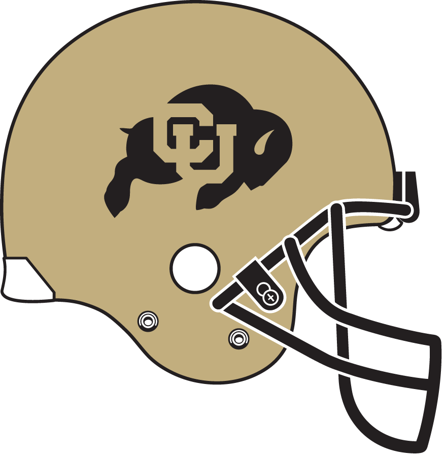 Colorado Buffaloes 1985-2004 Helmet diy iron on heat transfer